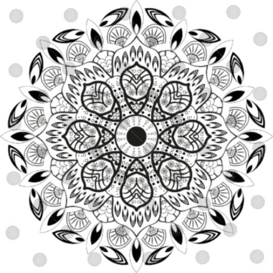 Mandala rest, calm and pleasure Digital Files