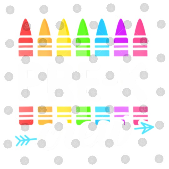 Pre-K Crew Teacher Team Squad Hello Back School Gr Digital Files