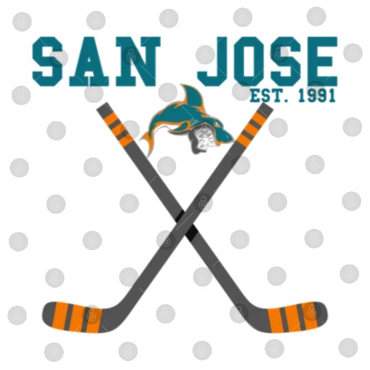 San Jose Sports Team Est 1991 Novelty Athletic Digital Files