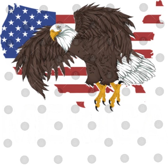 Us Flag Merica Pride Patriot Proud American Bald Digital Files