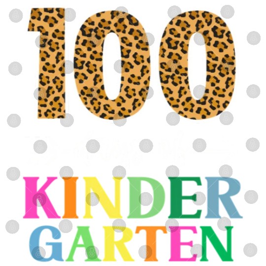 100 Days Of Kindergarten School Teacher Smarter Digital Files