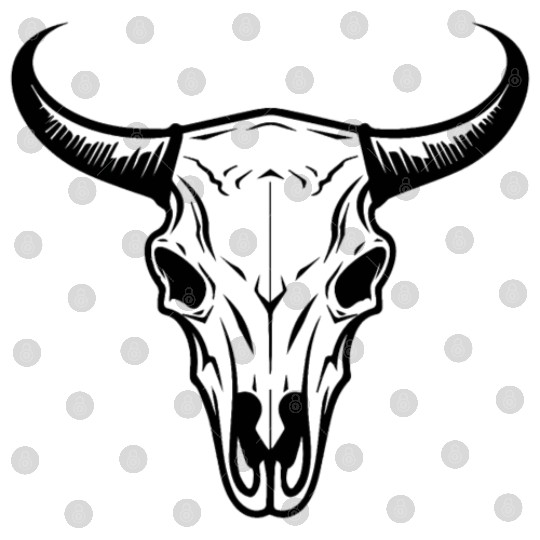 Cow Skull Boho Digital Files