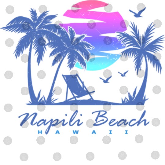 Napili Beach Hawaii Family Vacation Sunset Digital Files