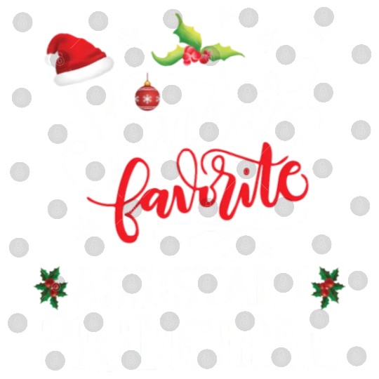 Santa'S Favorite Assistant Principal Party Digital Files