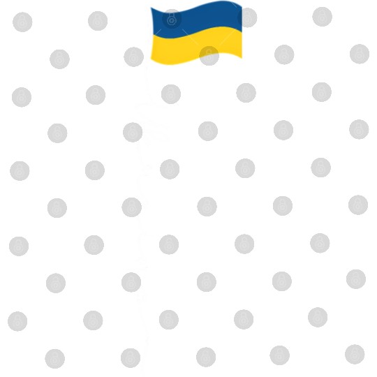 Ukraine Signature Flag Pole - Patriotic Ukrainian Digital Files