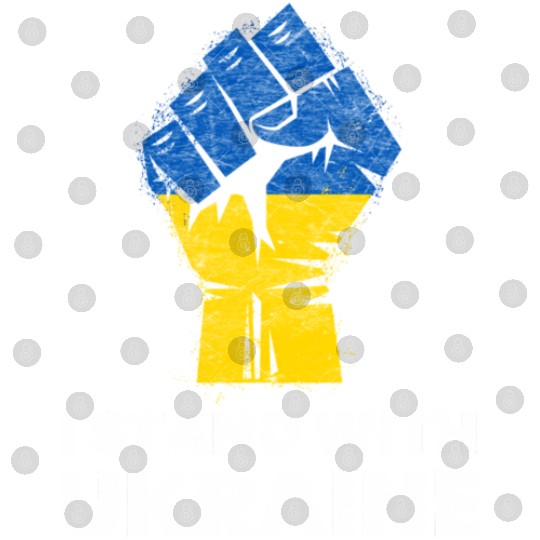 Ukrainian Flag I Stand With Ukraine Flag Digital Files