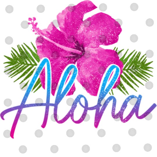 Aloha Hawaiian Islands Hawaii Surf Hibiscus Digital Files