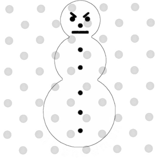 Features An Angry Snowman Says The Snow Digital Files