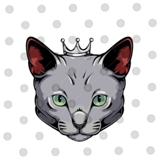 This Is My Russian Blue Costume Funny Cat Lover Digital Files