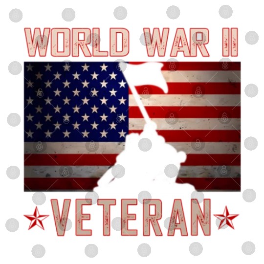 American Patriot Wwii Veteran Military World War Digital Files