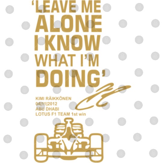 Leave Me Alone I Know What I'M Doing Drummer Digital Files