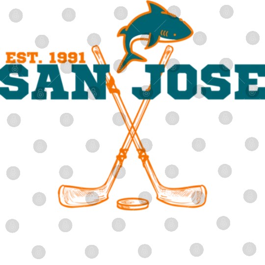 San Jose Est 1991 Sports Team Novelty Athletic Digital Files