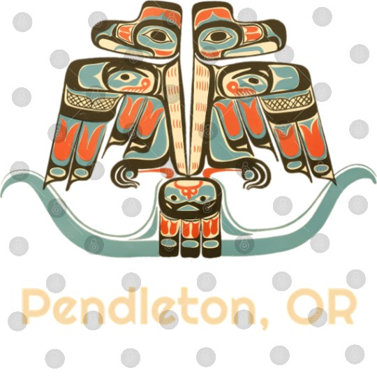 Pendleton Oregon Thunderbird Nw Native American Digital Files