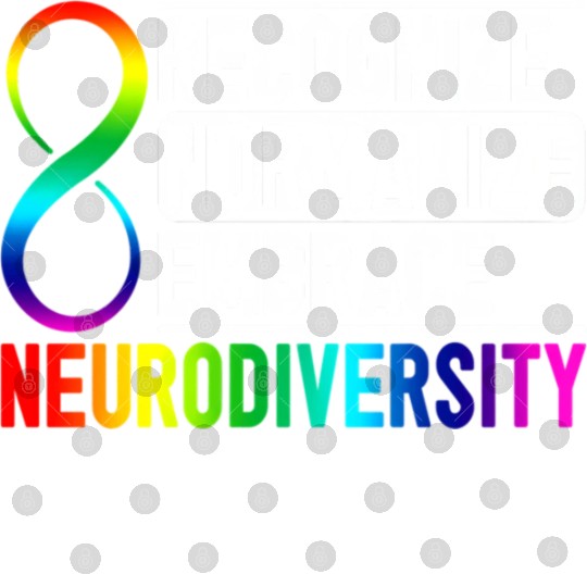 Recognize Normalize Embrace Neurodiversity Adhd Digital Files