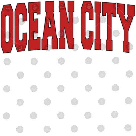 Ocean City Nj New Jersey Varsity Style Usa Sports Digital Files