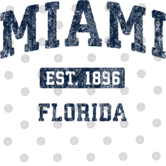 Miami Florida Fl Athletic Sports Digital Files