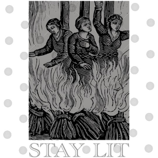 Stay Lit Occult Satan Witch Unholy Baphomet Tarot Digital Files