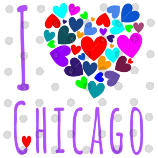 I Love Chicago Heart City Of Chicago Digital Files