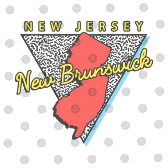 New Brunswick New Jersey Triangle Nj City Digital Files