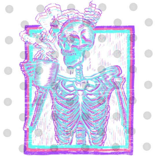 Distressed Synthwave eleton Vaporwave Smiling Digital Files