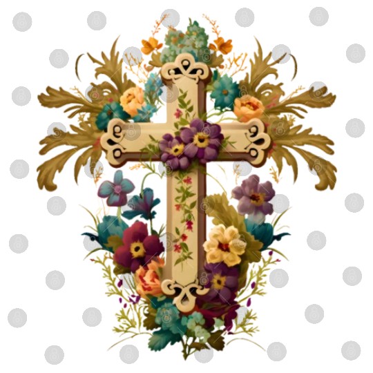 Jesus Cross Painting Digital Files