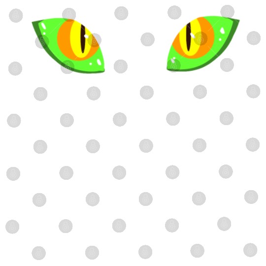 Creepy Cat Face Digital Files