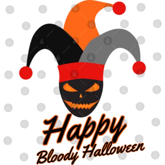 happy bloody Halloween sarcastic horror Digital Files