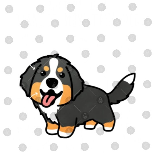 Bernese Mountain Dog Anatomy Digital Files
