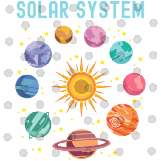 Solar System Planets Science Digital Files