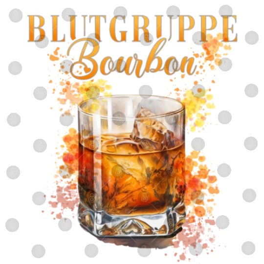 Blutgruppe Bourbon Cocktail for Bartender Digital Files