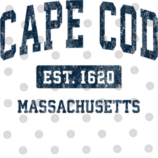 Cape Cod Massachusetts Ma Vintage Athletic Digital Files