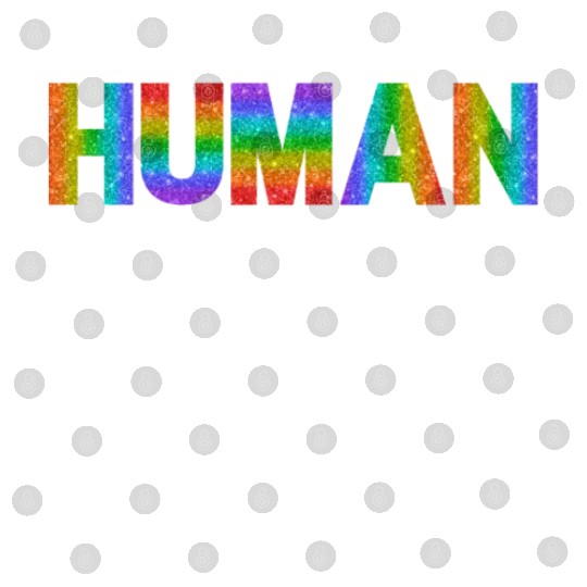 HUMAN LGBT Flag Gay Pride Month, LGBTQ Rainbow Digital Files
