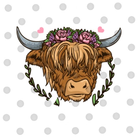Highland Cow Scottish Farmer Highland Cow Lover Digital Files