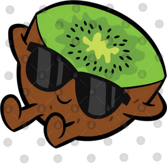Kiwi Fruit Relang Lazy Kiwi Digital Files