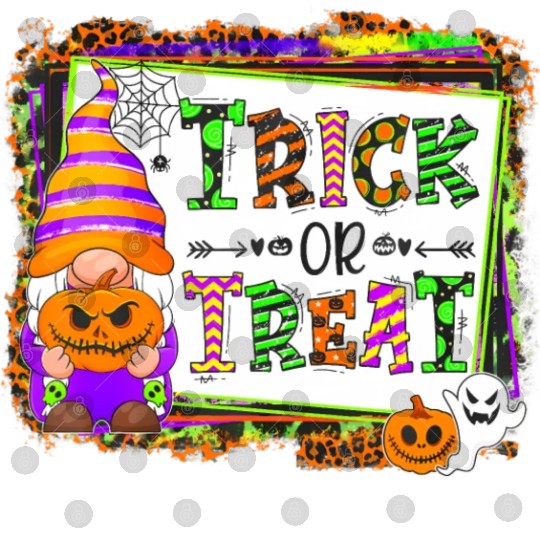 Halloween Gnomes Witch Autumn Trick Or Treat Digital Files