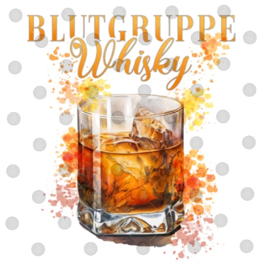 Blutgruppe Whisky Cocktail for Bartender Digital Files