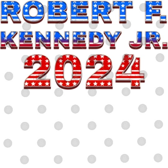 Robert F Kennedy Jr 2024 Stars And Stripes Red Digital Files