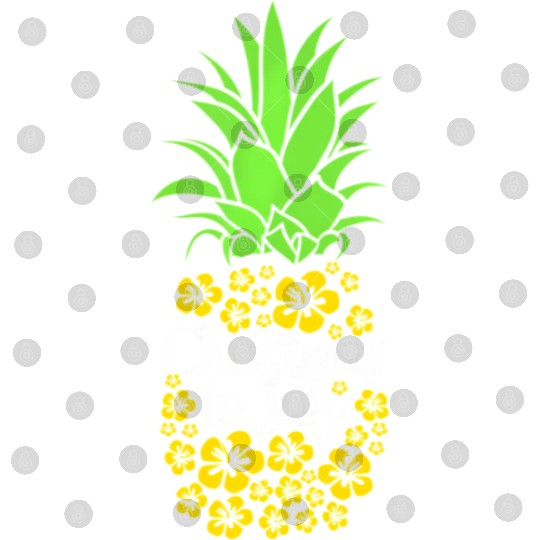 Christmas In July Funny Summer Vacation Pineapple Digital Files