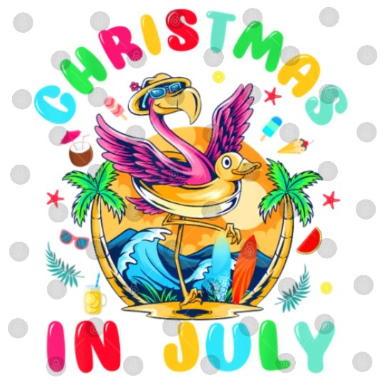 Just A Girl Who Loves Christmas In July Summer Digital Files