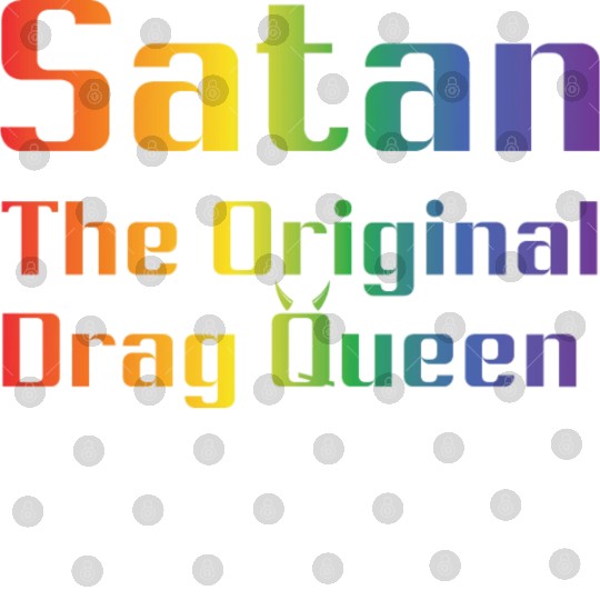 Funny Hail Gay Satan Lgbt Goth Gay Pride Baphomet Digital Files