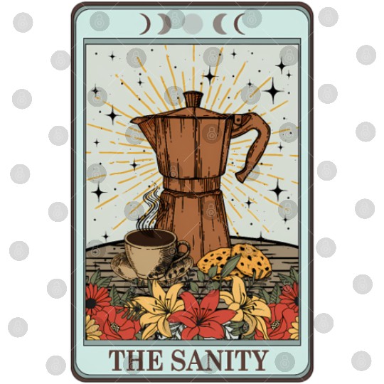 Coffee Tarot Card The Sanity Digital Files