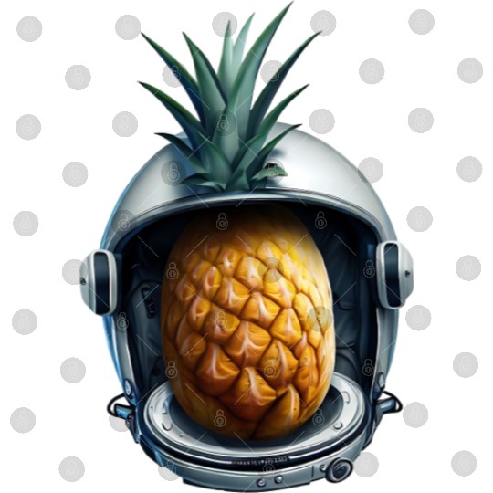 Pineapple astronaut Digital Files