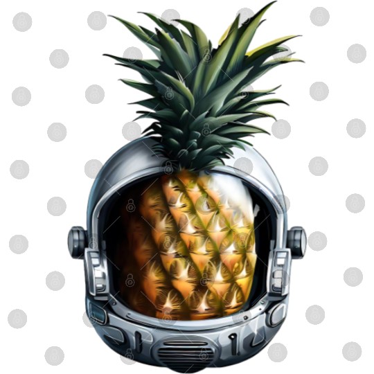 Pineapple astronaut Digital Files