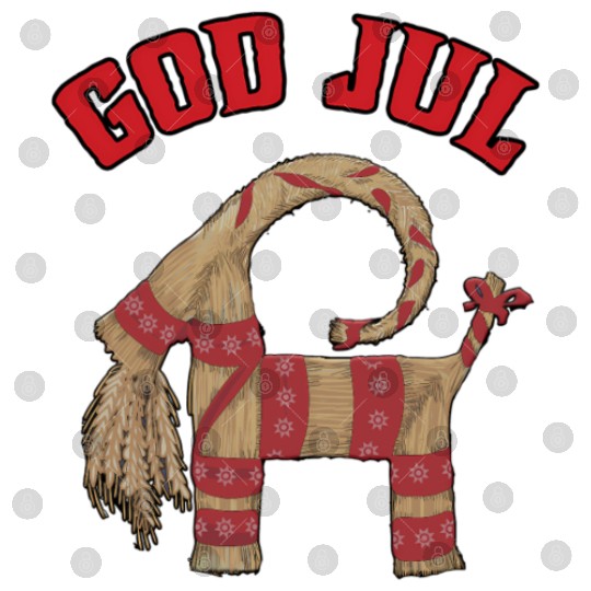 Swedish Straw Goat God Jul Nordic Julbock Digital Files