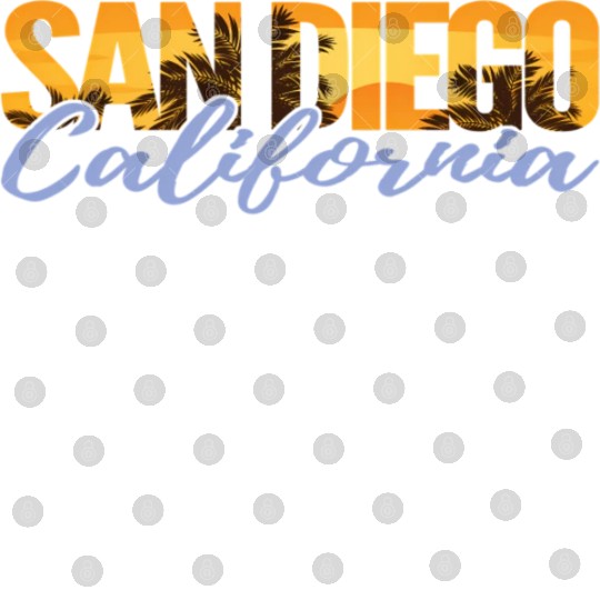 San Diego California Beach Vacation Digital Files