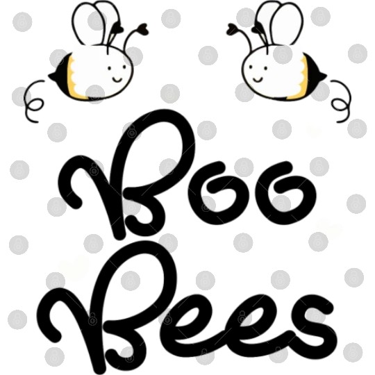 boo bees green Digital Files
