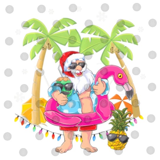 CHRISTMAS IN JULY Summer Xmas Decoration Digital Files