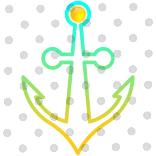 Preppy Nautical Anchor For Sailors Boaters Digital Files