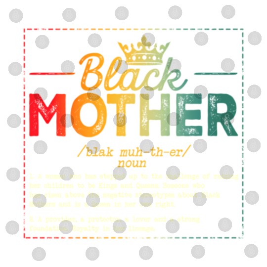 Black Mother African Americans Mothers Day Junetee Digital Files