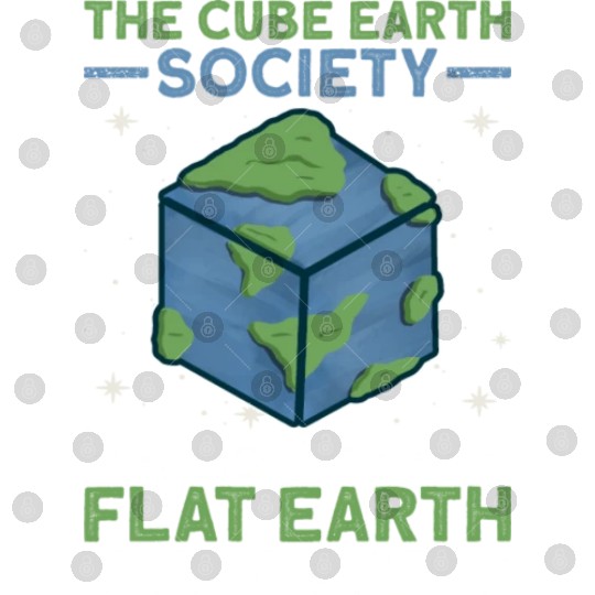 The Cube Earth Society Earth Planet Space Lover Digital Files
